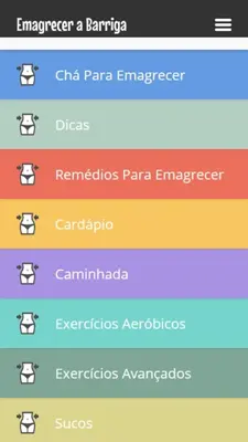 Emagrecer a Barriga android App screenshot 0