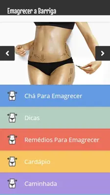 Emagrecer a Barriga android App screenshot 2